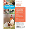 Back cover of a poultry farming guidebook featuring images of chickens, eggs, a coop, and detailed care instructions, part of Farm, Garden & Tool and Best Sellers collections.