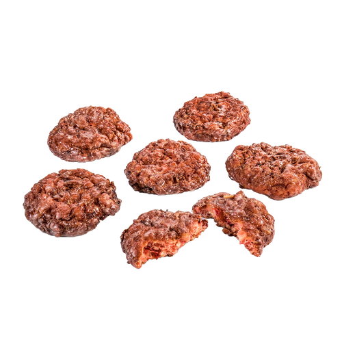 Six handcrafted fruit fritters made in USA with a sweet glaze, a delicious treat perfect for Kitchen & Food, Snacks and Sweets, Holiday Hosting, USA Made, Best Sellers, and Promo Eligible collections.