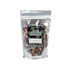 Resealable bag of Black Walnut Harvest Mix featuring roasted black walnuts, dried cherries, blueberries, cranberries, and coconut, a protein-rich snack ideal for Kitchen & Food, Snacks and Sweets, and USA Made collections.