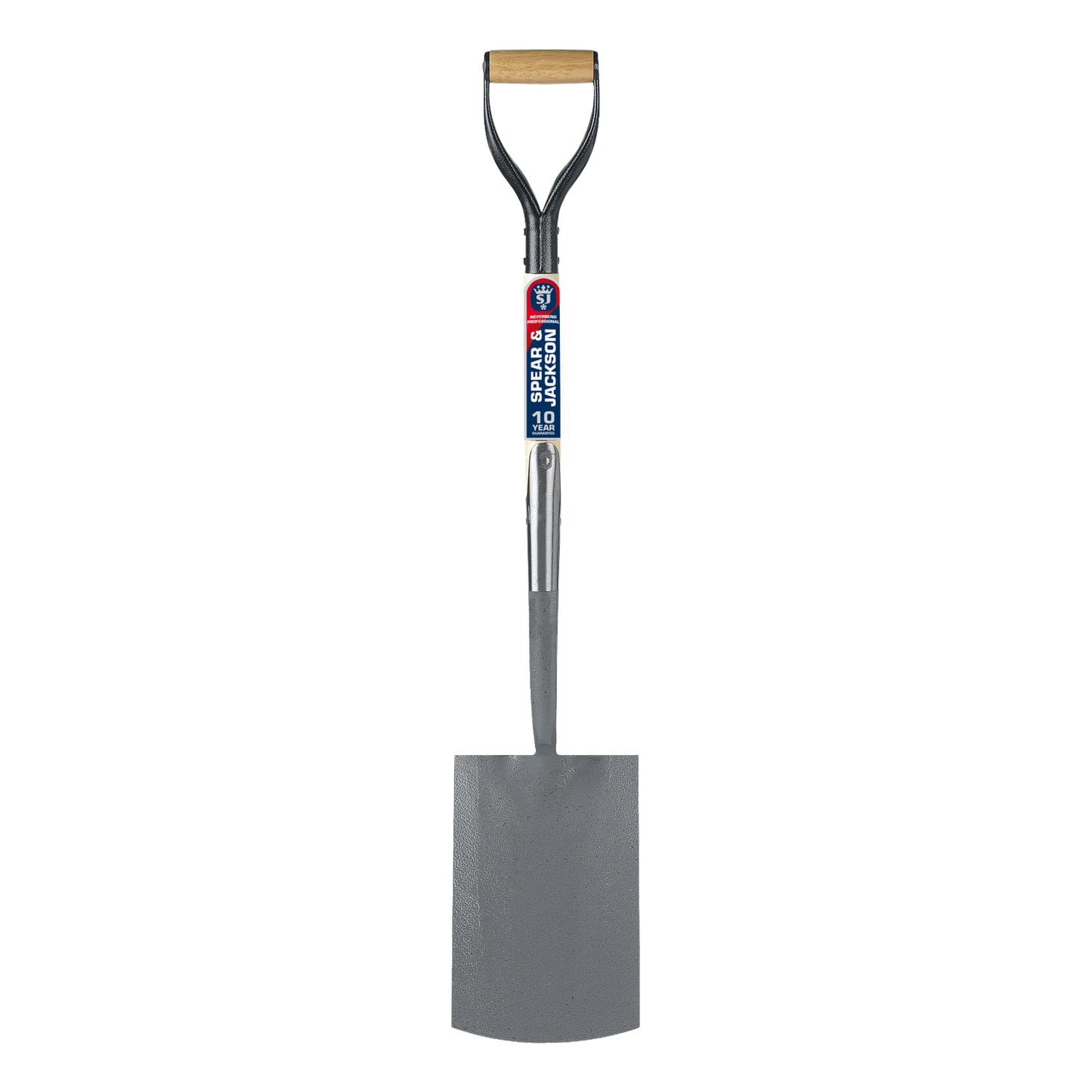 Heavy-duty professional digging spade with a forged carbon steel head and wooden handle, built for Farm, Garden & Tool, Digging and Cultivating, Lawncare, and Best Sellers collections.