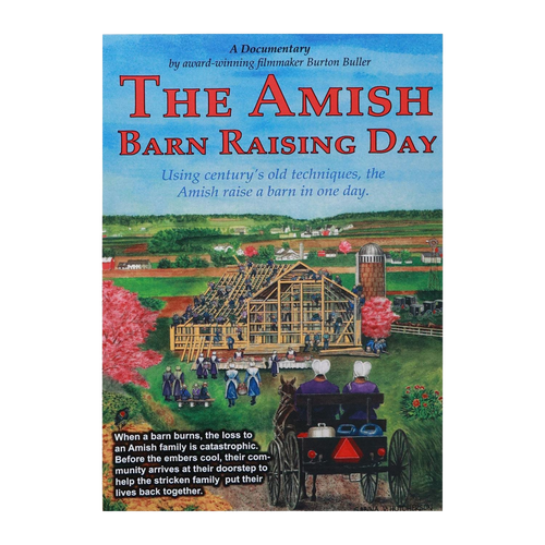 The Amish Barn Raising Day DVD