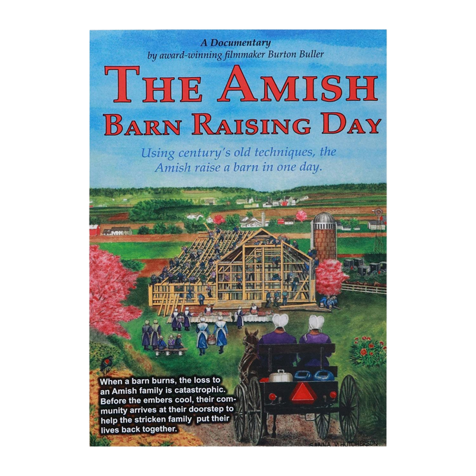 The Amish Barn Raising Day DVD