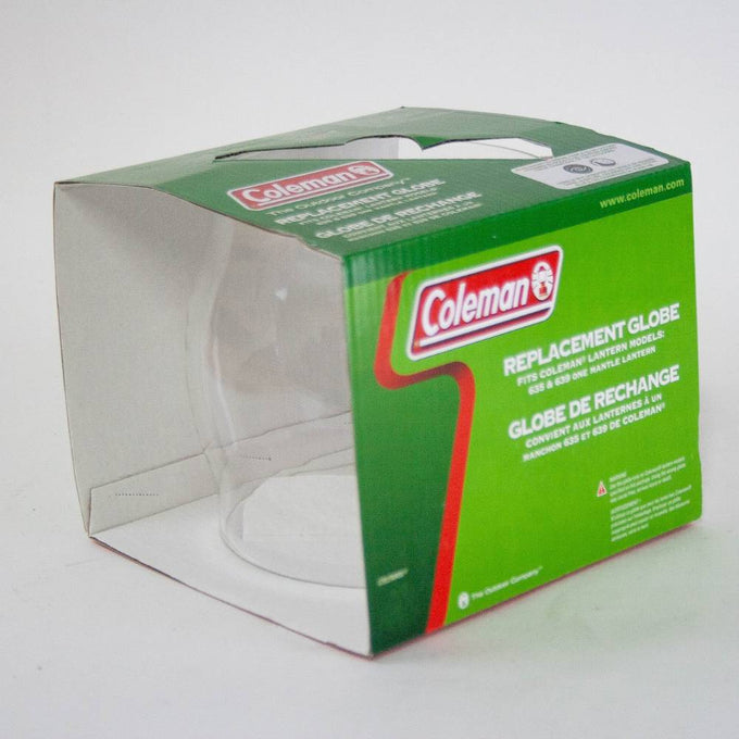 Clear replacement glass globe designed for kerosene lanterns, featured in Lamps & Lighting, Emergency Supplies, Gas Lights, Best Sellers, and Promo Eligible collections.