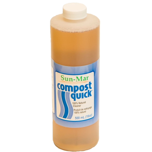 Handcrafted 16 oz. bottle of enzyme-based natural cleaner designed to promote bacterial action, featured in Appliances, Composting Toilets, Best Sellers, and Promo Eligible collections.