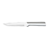 Handcrafted Rada Stubby Butcher Knife with a 5-3/8" stainless steel blade and silver brushed aluminum handle, perfect for Farm, Garden & Tool, Kitchen & Food, Knives & Axes, and USA Made collections.
