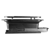 Compact handcrafted cast iron grill with removable grate and slide-out ash drawer for easy heat control, ideal for Farm, Garden & Tool, Camping, Kitchen & Food, Cast Iron, and Best Sellers collections.