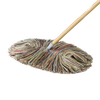 Handcrafted Big Wooly Dust Mop with a removable wool head and wooden handle, made in USA for natural dusting in Home & Decor, Household Cleaning, and USA Made collections.