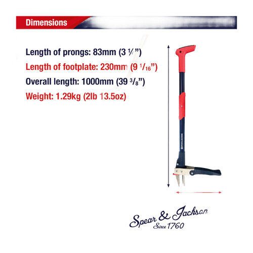 Mechanical weed puller with rust-resistant stainless steel claws and long nylon fiberglass handle, designed for comfortable standing weed removal in Farm, Garden & Tool and Lawncare collections.