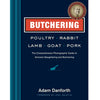 Cover of a handcrafted book on humane slaughtering and butchering featuring poultry, rabbit, lamb, goat, and pork, part of Toys, Books & Games and Farm and Livestock Books collections.