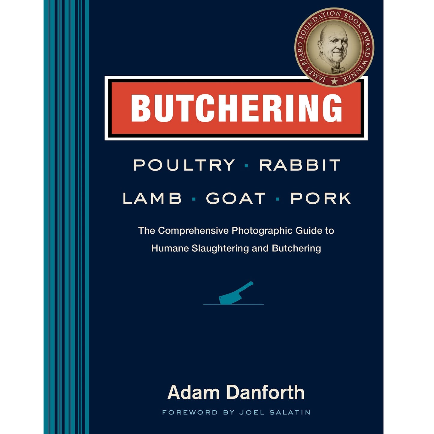 Cover of a handcrafted book on humane slaughtering and butchering featuring poultry, rabbit, lamb, goat, and pork, part of Toys, Books & Games and Farm and Livestock Books collections.