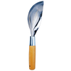 Handcrafted soil scoop garden tool with ergonomic wooden handle and polished metal scoop, designed for efficient digging and cultivating, part of Farm, Garden & Tool, USA Made, and Best Sellers collections.