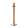 Tall wooden economical bag holder and bottle dryer with multiple vertical rods and round base, handcrafted for sustainable kitchen use, perfect for Kitchen & Food, Kitchen Gadgets, and Kitchen Accessories collections.