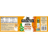 Creamy unsweetened cashew butter label featuring nutrition facts, ingredient list, certification logos, and natural claims, emphasizing no salt added and peanut-free qualities.