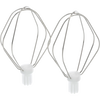 Handcrafted batter whisk attachments with fewer tines for smooth mixing without excess air, compatible with Bosch and NutriMill mixers, ideal for Kitchen & Food, Baking Supplies, and Cooking Helpers collections.