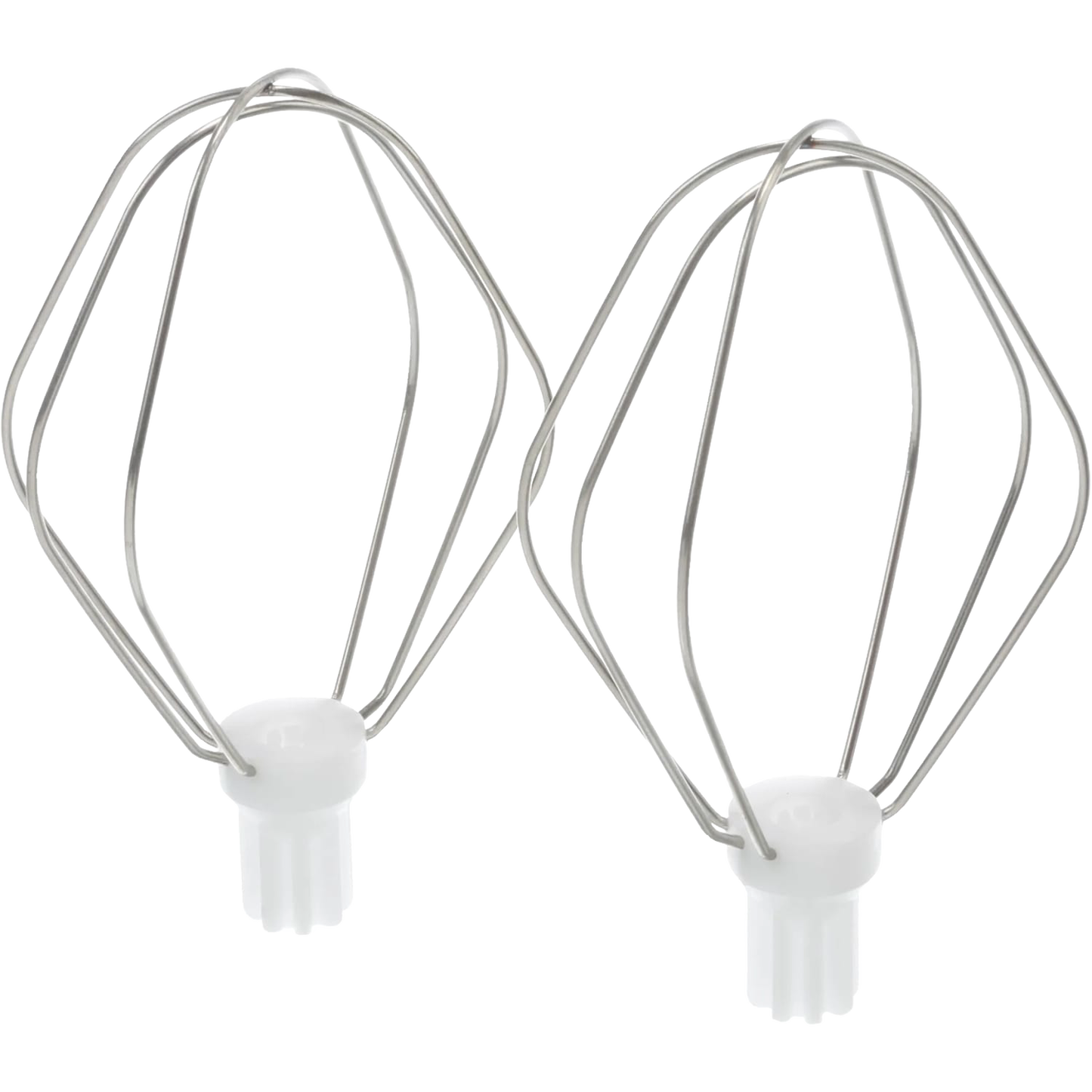 Handcrafted batter whisk attachments with fewer tines for smooth mixing without excess air, compatible with Bosch and NutriMill mixers, ideal for Kitchen & Food, Baking Supplies, and Cooking Helpers collections.