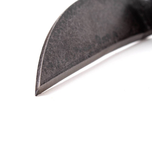 Close-up of a durable double-sided steel garden hoe blade with a sharp edge, designed for effective weed removal in Farm, Garden & Tool, Garden Accessories, Best Sellers, and Promo Eligible collections.