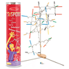 Handcrafted balance game featuring colorful wooden pieces and metal rods on a wooden base, designed for 1-4 players ages 8+, part of Toys, Children’s Toys, Games and Puzzles, and Best Sellers collections.