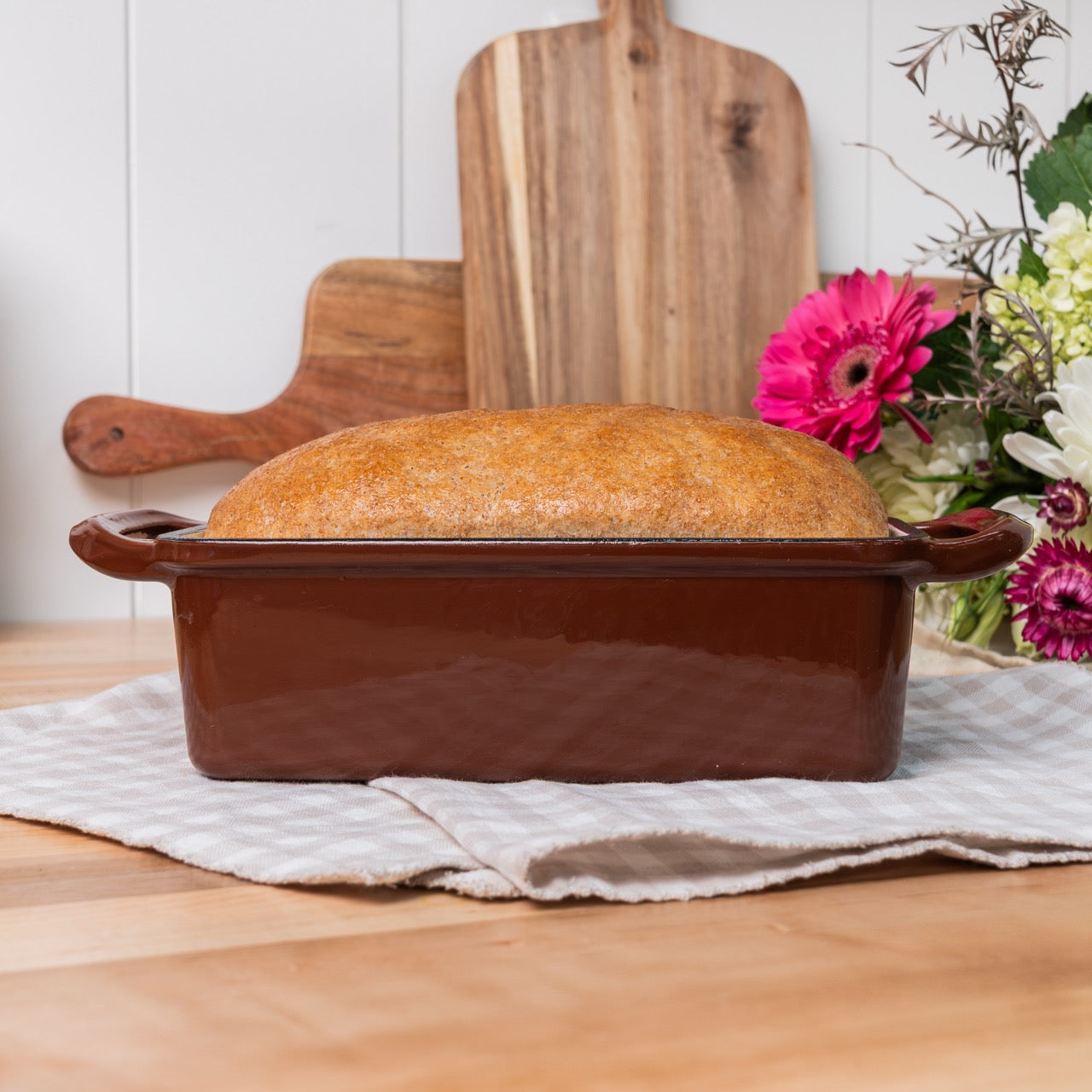 NutriMill Enameled Cast Iron Bread Pan