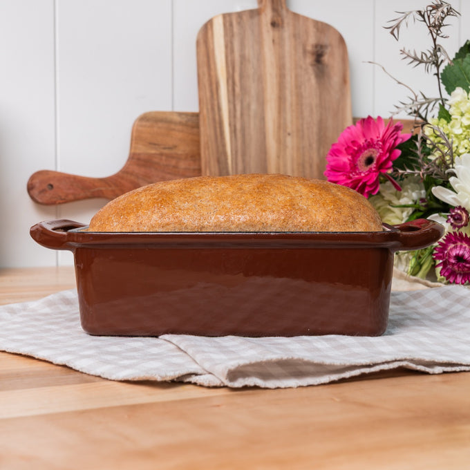 NutriMill Enameled Cast Iron Bread Pan