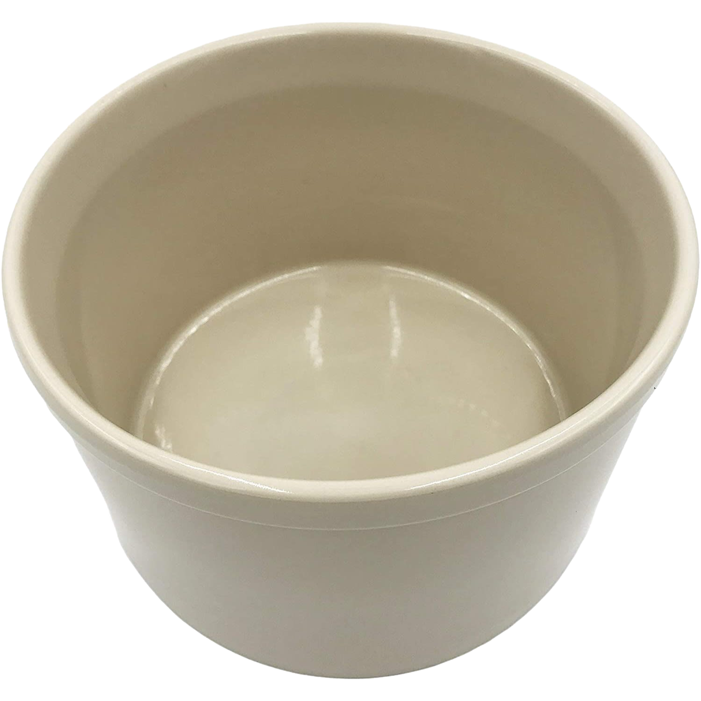 Cream-colored stoneware crock with smooth glaze and wide opening, handcrafted for Kitchen & Food, Food Preservation, Fermenting and Pickling, and Best Sellers collections.