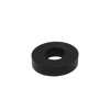 Handcrafted black rubber washer designed as a replacement part for gravity water filters, ideal for Appliances, Emergency Supplies, and Water Heating and Treatment collections.