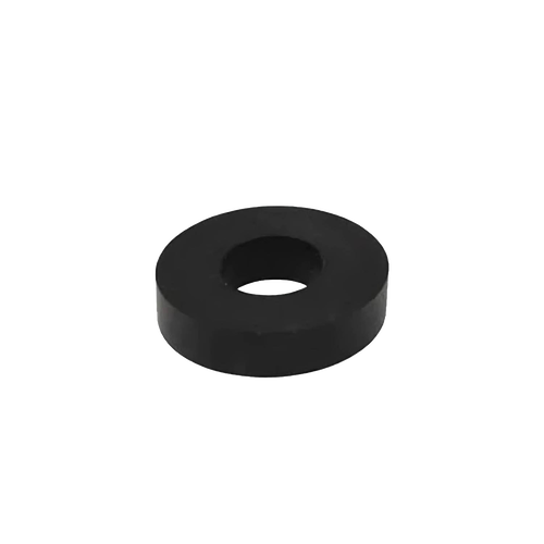 Handcrafted black rubber washer designed as a replacement part for gravity water filters, ideal for Appliances, Emergency Supplies, and Water Heating and Treatment collections.