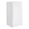 White upright gas freezer with single door, ergonomic handle, and simple temperature panel, handcrafted in the USA, featured in Appliances, Amish Made, and USA Made collections.