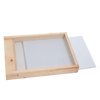 Handcrafted Amish-made 10-frame debris board with wooden frame and Coroplast sliding panel, designed for beekeeping and monitoring mites in Farm, Garden & Tool collections.