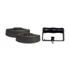 Handcrafted cast iron stove-heated base plates and detachable safety handle with black grip, made in USA, featured in Home & Decor and Laundry Supplies collections.