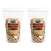 Two clear resealable bags of Amish-made cranberry almond granola with whole grain oats, dried cranberries, and sliced almonds, featured in Kitchen & Food, Snacks and Sweets, and USA Made collections.