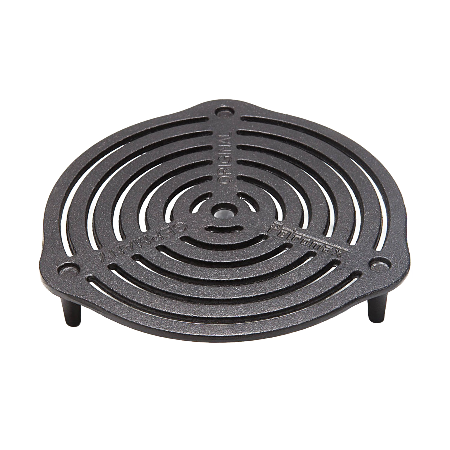 Heavy-duty cast iron stack grate with three sturdy legs for improved heat circulation and multi-level cooking in Dutch ovens, perfect for Farm, Garden & Tool, Kitchen & Food, Camping, Cookware, Cast Iron, Best Sellers, and Promo Eligible collections.