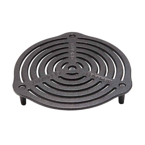 Heavy-duty cast iron stack grate with three sturdy legs for improved heat circulation and multi-level cooking in Dutch ovens, perfect for Farm, Garden & Tool, Kitchen & Food, Camping, Cookware, Cast Iron, Best Sellers, and Promo Eligible collections.