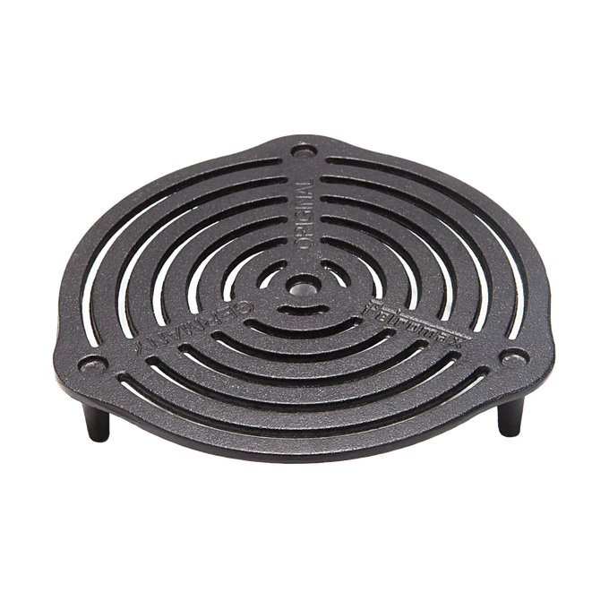 Heavy-duty cast iron stack grate with three sturdy legs for improved heat circulation and multi-level cooking in Dutch ovens, perfect for Farm, Garden & Tool, Kitchen & Food, Camping, Cookware, Cast Iron, Best Sellers, and Promo Eligible collections.