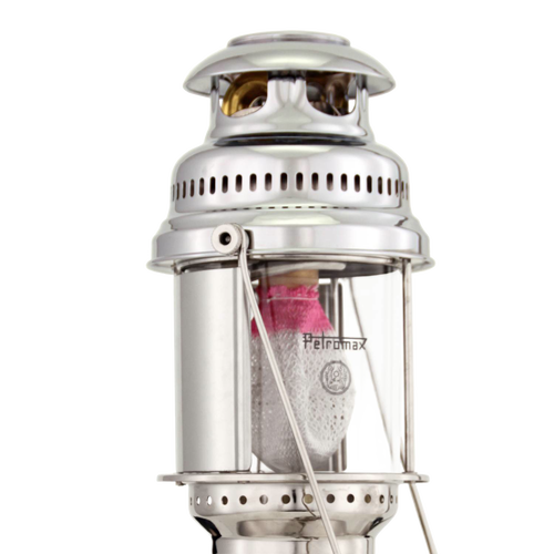 Stainless steel half-moon side reflector for a classic lamp, designed to enhance light reflection and reduce glare, featured in lamps and lighting parts and accessories collections.
