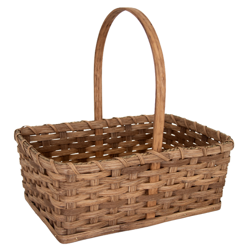 Amish-Made Handwoven Small Fruit Basket