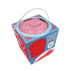 Compact silicone grease holder with pig-shaped lid inside a blue and red cardboard gift box, designed for Kitchen & Food, Kitchen Gadgets, Cooking and Baking Helpers, and Best Sellers collections.