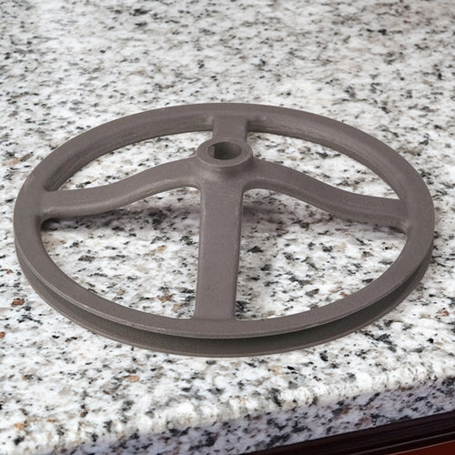 Handcrafted pulley wheel crafted in USA with a durable cast design, ideal for Kitchen & Food, Specialty Equipment, Butchering Supplies, USA Made, Best Sellers, and Promo Eligible collections.