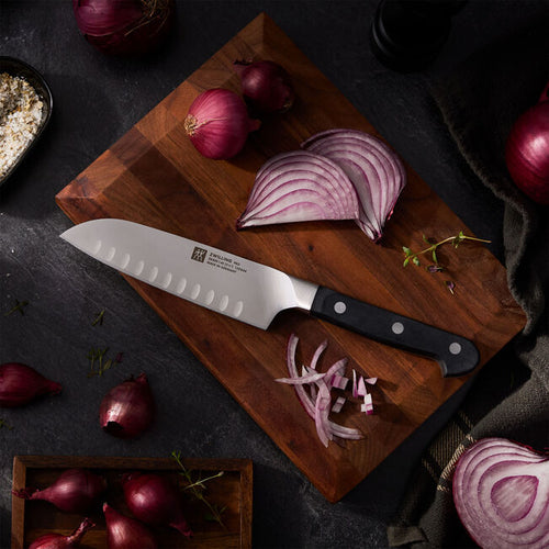 ZWILLING Pro 5.5-Inch Hollow-Edge Santoku Knife