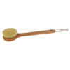 Handcrafted round bath brush with firm Tampico bristles and a smooth oiled beechwood handle with hanging loop, designed for invigorating exfoliation in Health & Wellness, Grooming and Personal Hygiene, Best Sellers, and Promo Eligible collections.
