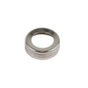 Metal thread ring designed for oil lamp caps, crafted for secure fitting on glass fonts and compatible with various lamp burners, featured in lamps & lighting and parts collections.