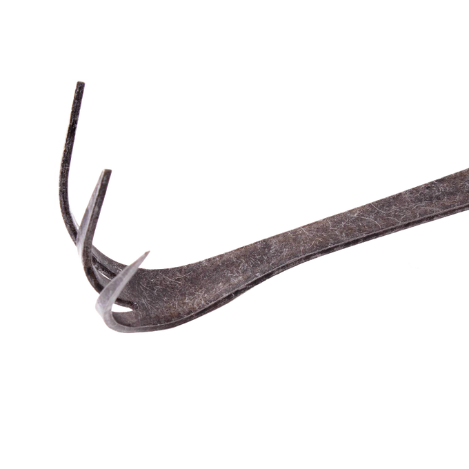 Handcrafted, durable hand cultivator with three sturdy curved steel tines designed for effective soil aeration and weeding, ideal for Farm, Garden & Tool, Digging and Cultivating, Garden Accessories, Best Sellers, and Promo Eligible collections.