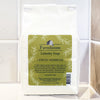 Handcrafted lemon verbena scented farmhouse laundry soap powder, biodegradable and low-sudsing for gentle cleaning of delicate fabrics, made in USA, featured in Home & Decor and Laundry Supplies collections.