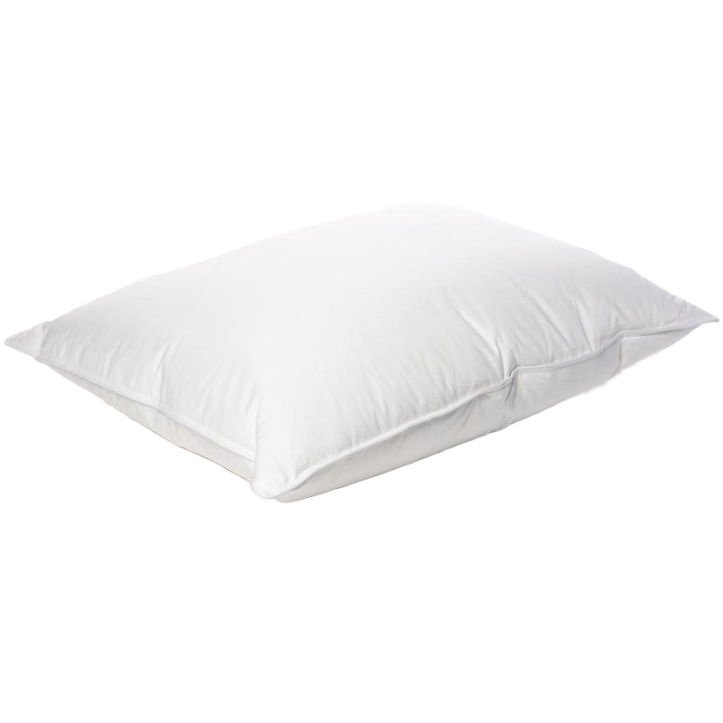 Handcrafted layered feather and down pillow with a supportive inner core and soft outer layers, ideal for Home & Decor, Home Textiles, and Best Sellers collections.
