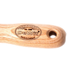 Close-up of a smooth wooden handle with engraved branding, designed for durability and comfort in Farm, Garden & Tool, Garden Accessories, Best Sellers, Promo Eligible collections.