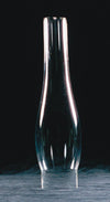 Clear cylindrical glass oil lamp chimney with a 2 5/8 inch base, designed for use in lamps and lighting, featured in Parts and Accessories, Chimneys and Globes, and Best Sellers collections.