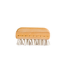 Handcrafted lint brush with a smooth wooden handle and durable bristles, designed for gentle removal of pet hair and lint from upholstery, featured in Home & Decor and Household Cleaning collections.
