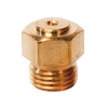 Brass gas light orifice designed for high-altitude performance, fitting Humphrey series, handcrafted for reliable use in Lamps & Lighting, Gas Lights, and Best Sellers collections.