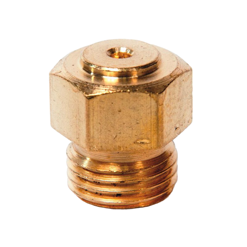 Brass gas light orifice designed for high-altitude performance, fitting Humphrey series, handcrafted for reliable use in Lamps & Lighting, Gas Lights, and Best Sellers collections.