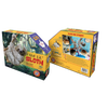 Colorful box of a uniquely crafted sloth-shaped jigsaw puzzle with 100 large pieces designed for small hands, part of Toys, Books & Games and Children's Toys collections.