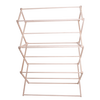 Large handcrafted wooden clothes drying rack with multiple slatted tiers and sturdy hardwood frame, Amish made in the USA, ideal for Home & Decor and Laundry Supplies collections.